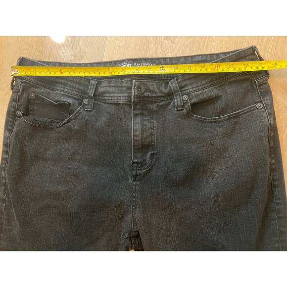 Seven7 Men’s 38 x 30 Jeans Slim Straight Fit Seven Black Stretch Denim - Picture 4 of 8